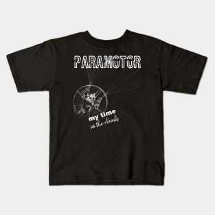 PPG Paramotoring and Paraglider - Paramotor T-Shirt - Paragliding Gift Kids T-Shirt